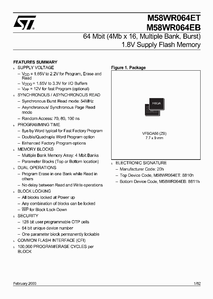 M58WR064EB_145861.PDF Datasheet