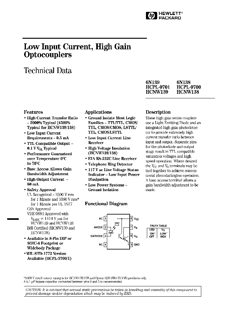 6N138_146427.PDF Datasheet