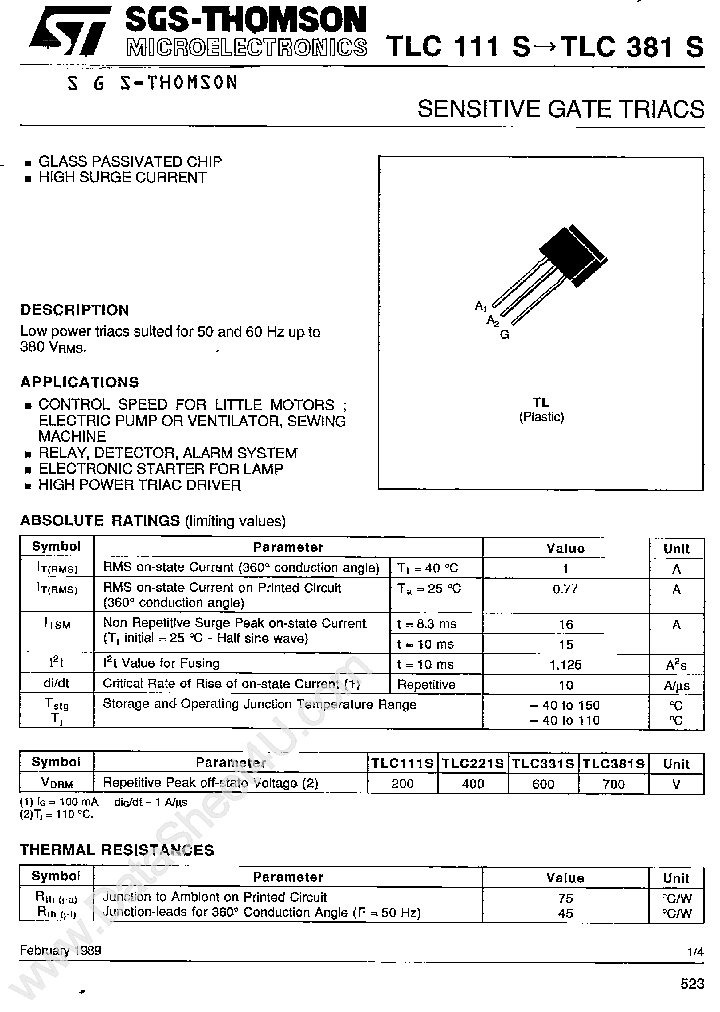 TLC331S_147614.PDF Datasheet