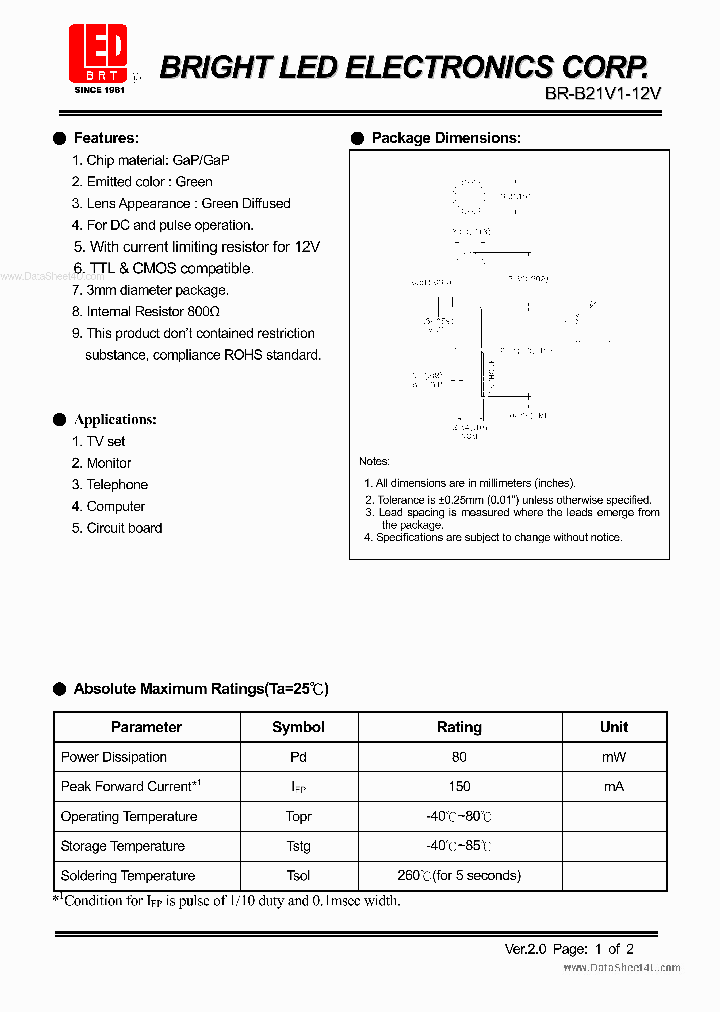 BR-B21V1-12V_147937.PDF Datasheet