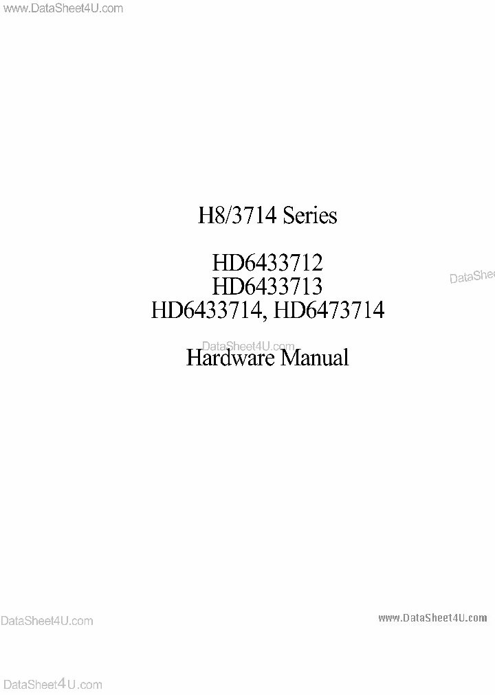 H83714_148825.PDF Datasheet