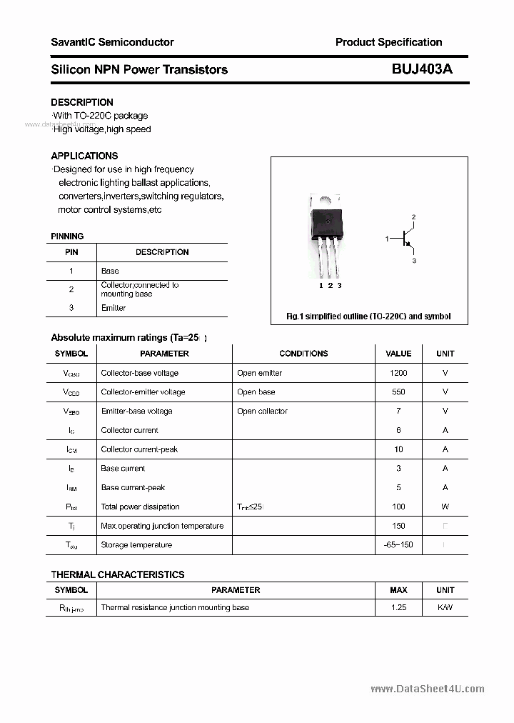 BUJ403A_150018.PDF Datasheet
