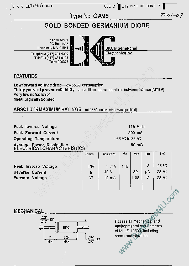 OA95_151200.PDF Datasheet