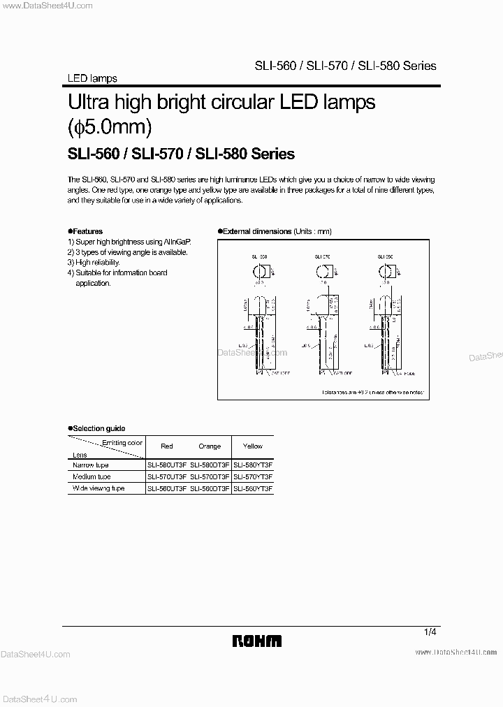 SLI-560_151588.PDF Datasheet