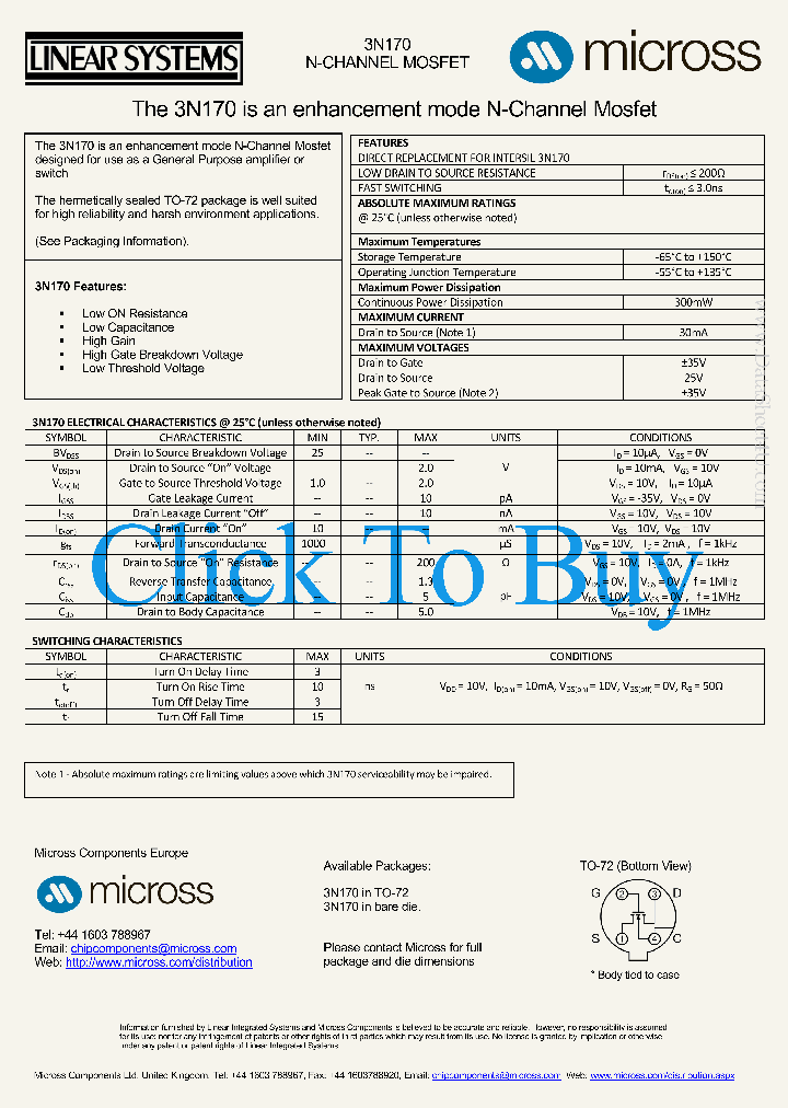 3N170_152018.PDF Datasheet