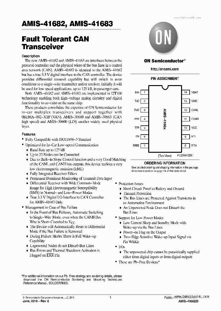 AMIS-41682_153286.PDF Datasheet