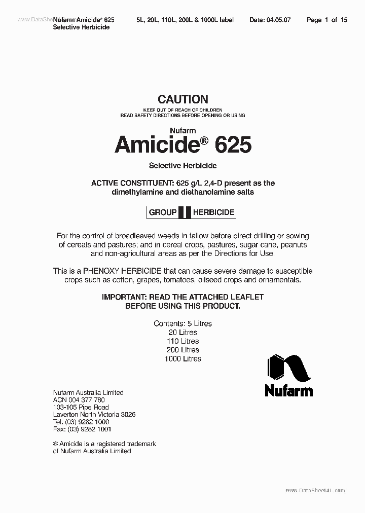 AMICIDE625_153277.PDF Datasheet