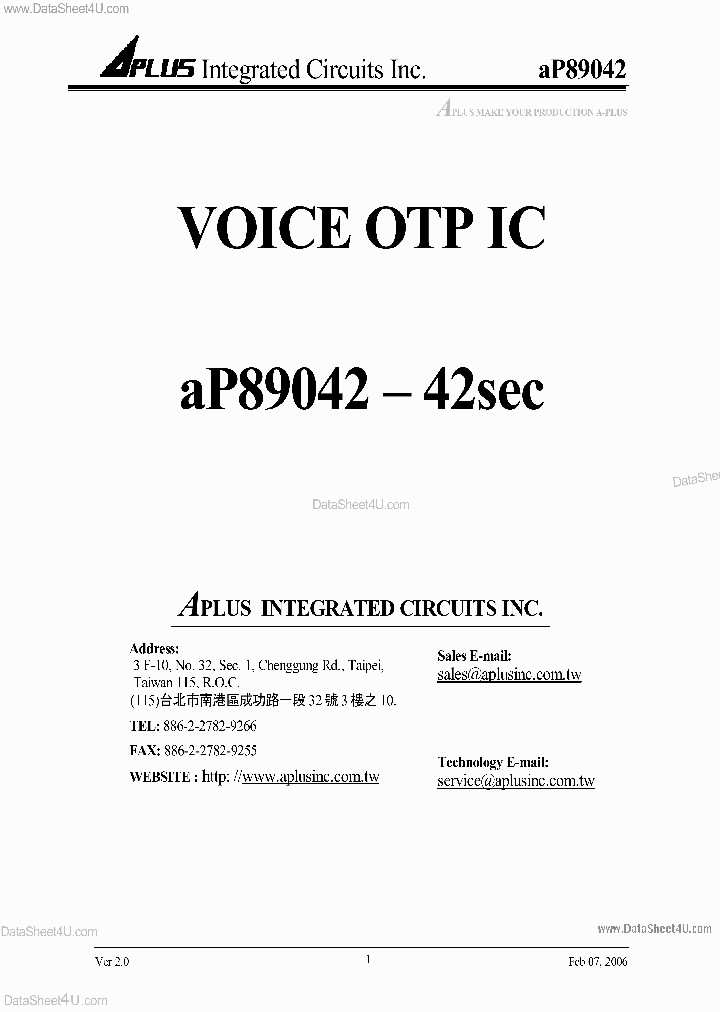 AP89042_153343.PDF Datasheet