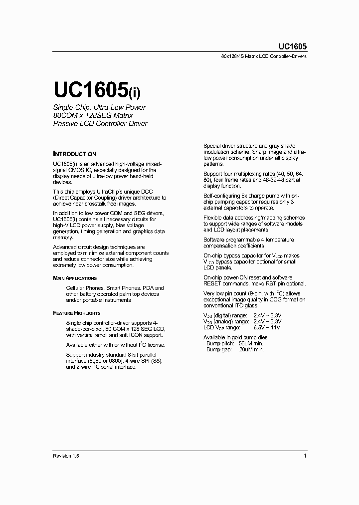 UC1605IGAB_162870.PDF Datasheet