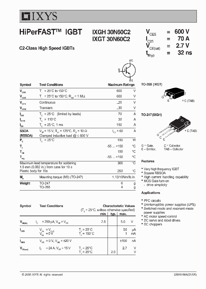 IXGT30N60C2_170292.PDF Datasheet