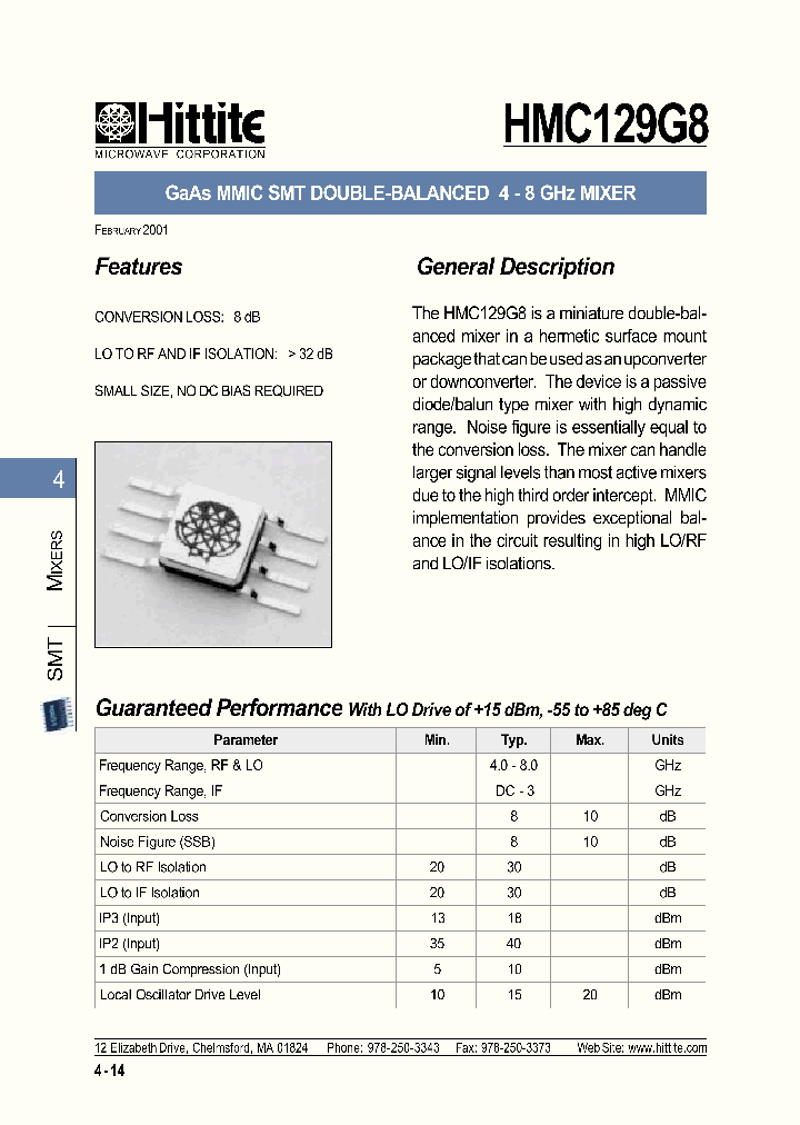 HMC129G8_167113.PDF Datasheet