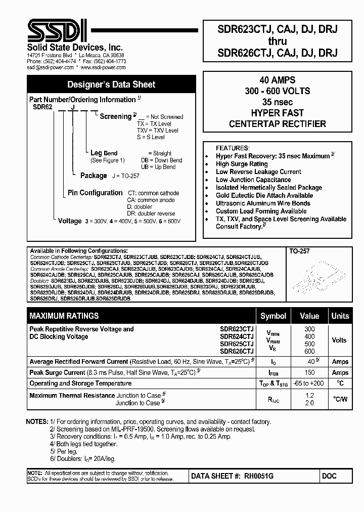 SDR623CTJ1_174453.PDF Datasheet