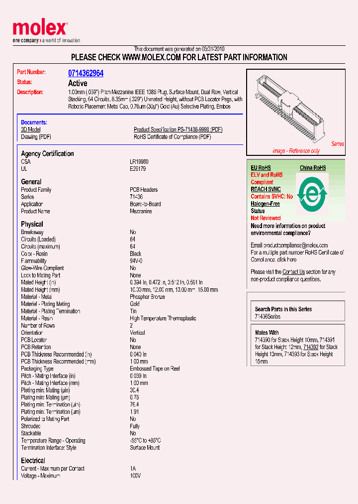 71436-2964_169263.PDF Datasheet