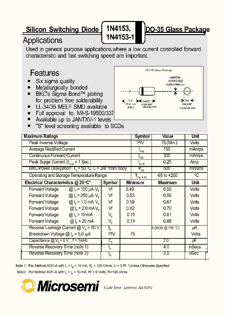 1N4153_168128.PDF Datasheet