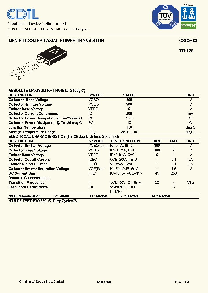 CSC2688_155821.PDF Datasheet