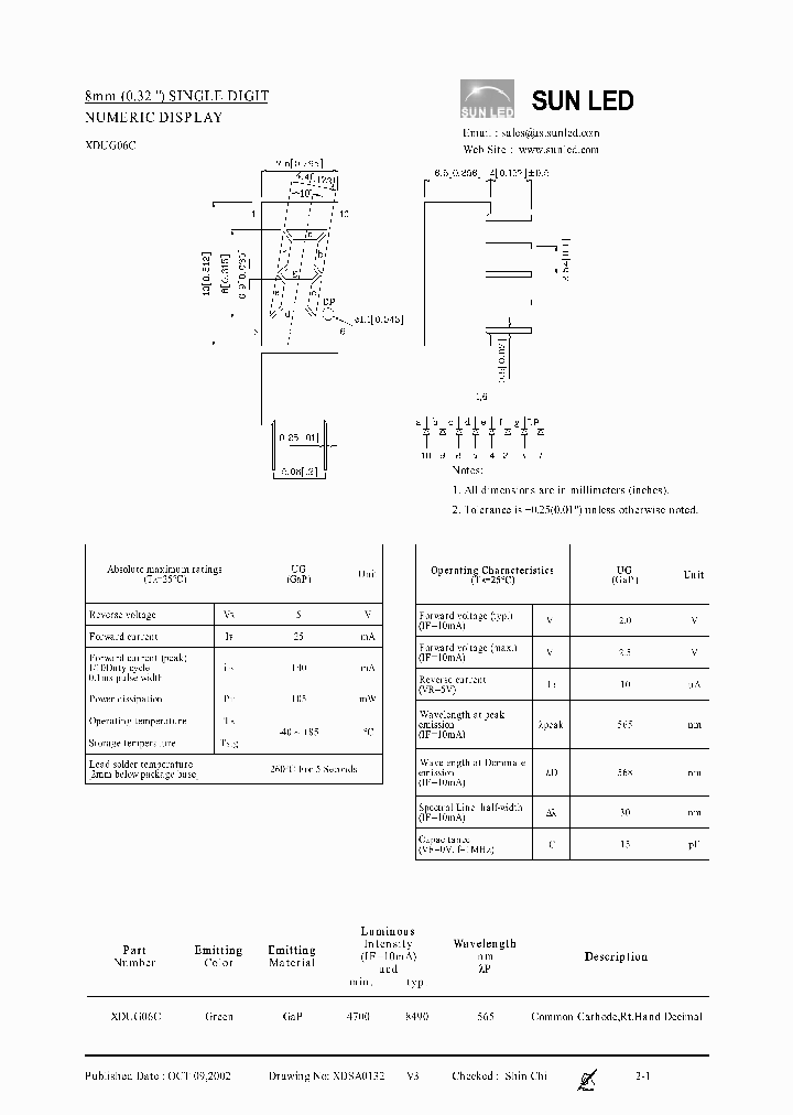 XDUG06C_182264.PDF Datasheet