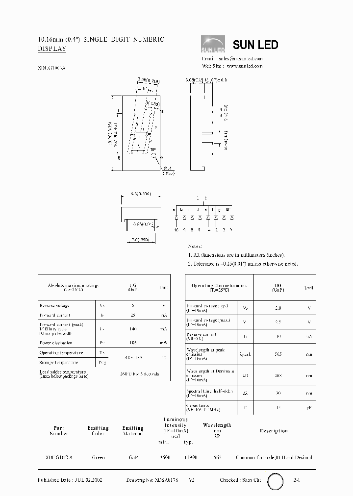 XDUG10C-A_182294.PDF Datasheet