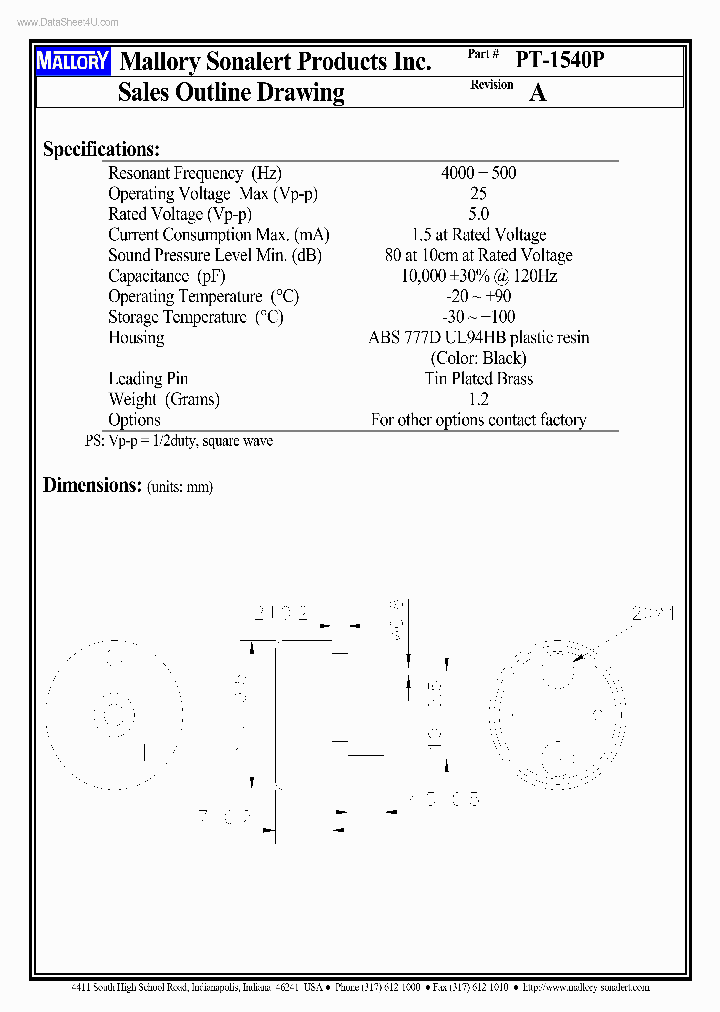 PT-1540P_156574.PDF Datasheet
