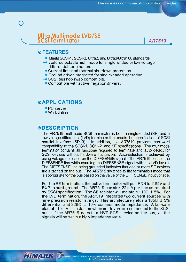 AR7519_156568.PDF Datasheet