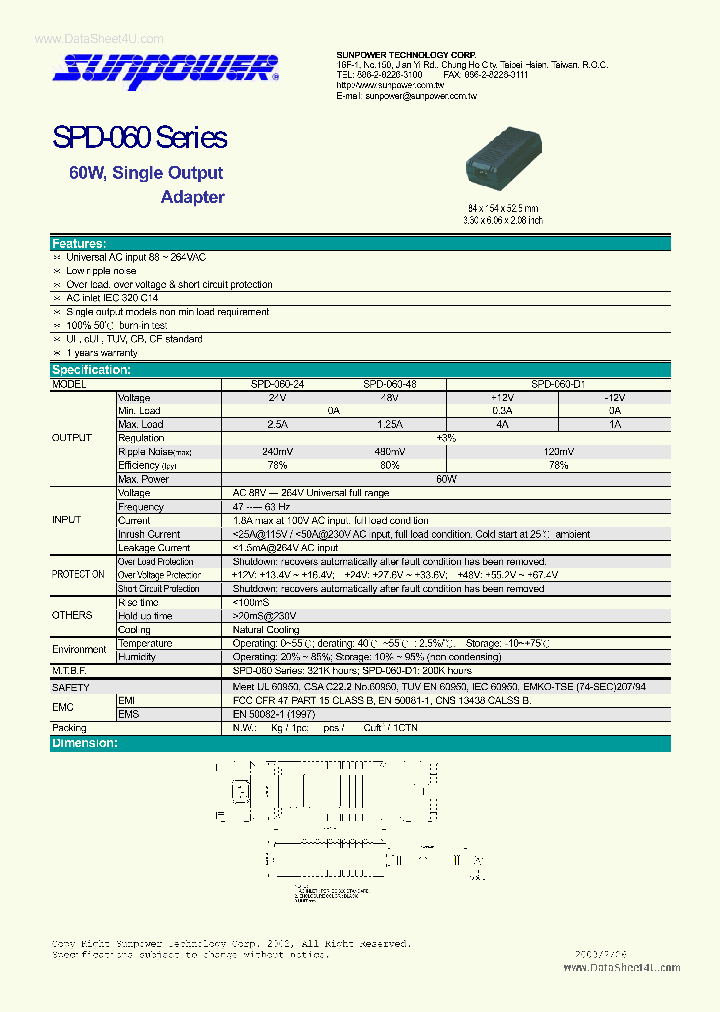 SPD-060_157459.PDF Datasheet