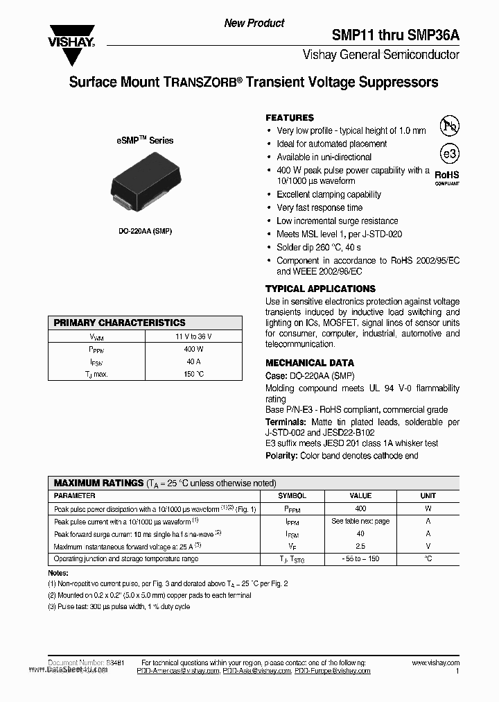 SMP11_157212.PDF Datasheet
