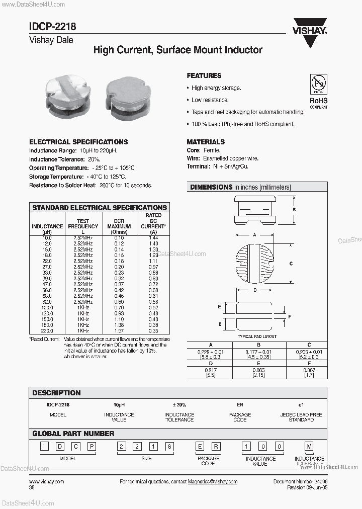 IDCP-2218_156207.PDF Datasheet