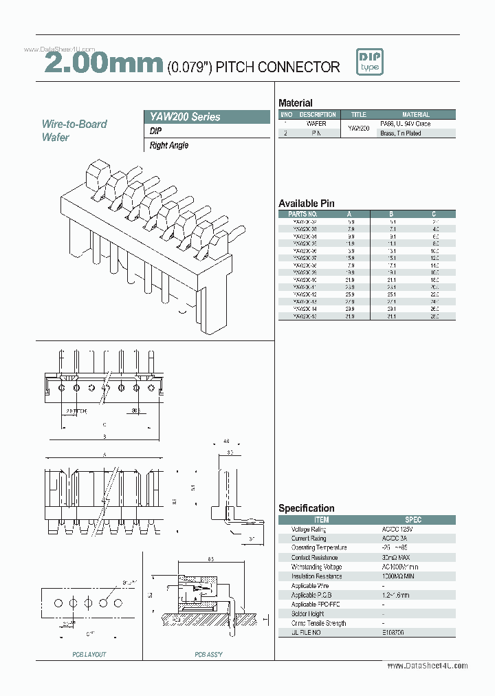 YAW200_159391.PDF Datasheet