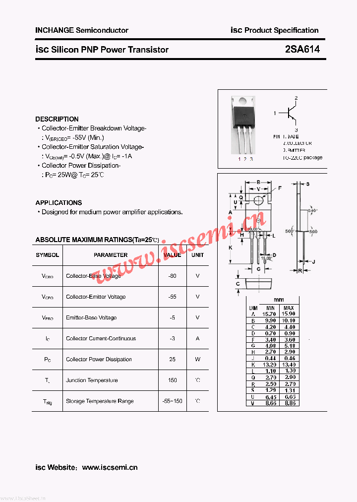 2SA614_160004.PDF Datasheet