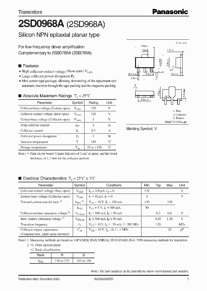 2SD0968A_178662.PDF Datasheet