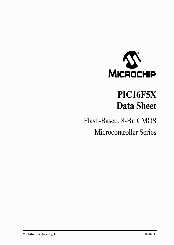 PIC16F57_161729.PDF Datasheet