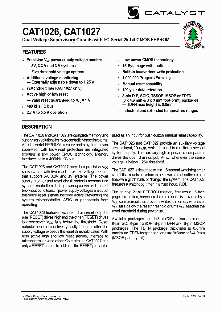 CAT1027_182764.PDF Datasheet