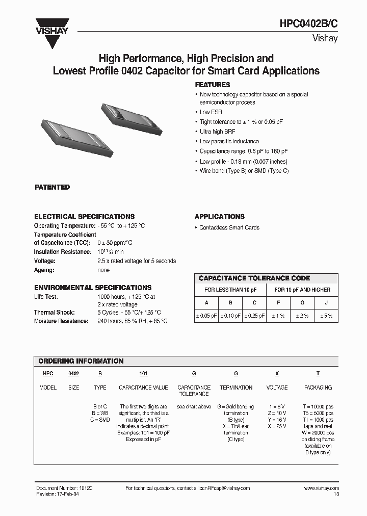 HPC0402BC_184623.PDF Datasheet