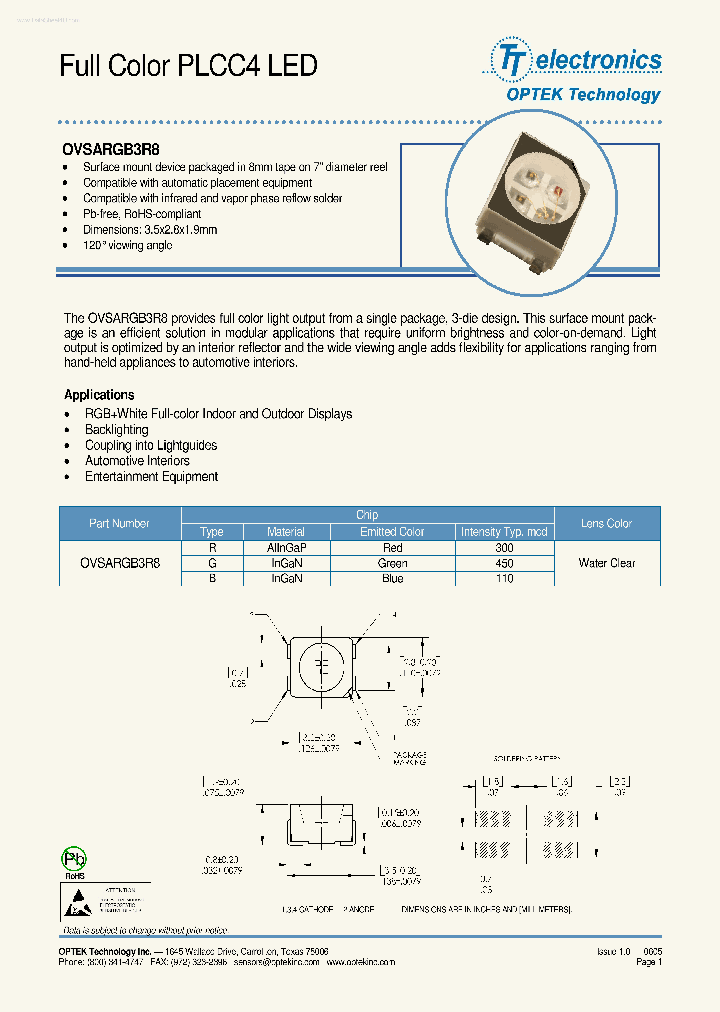 OVSARGB3R8_163785.PDF Datasheet