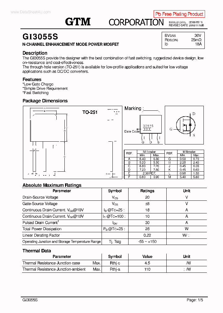 GI3055S_165120.PDF Datasheet