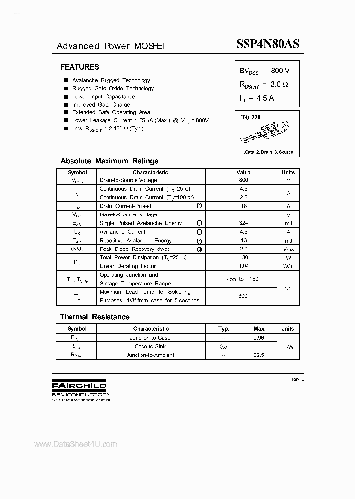SSP4N80AS_165944.PDF Datasheet