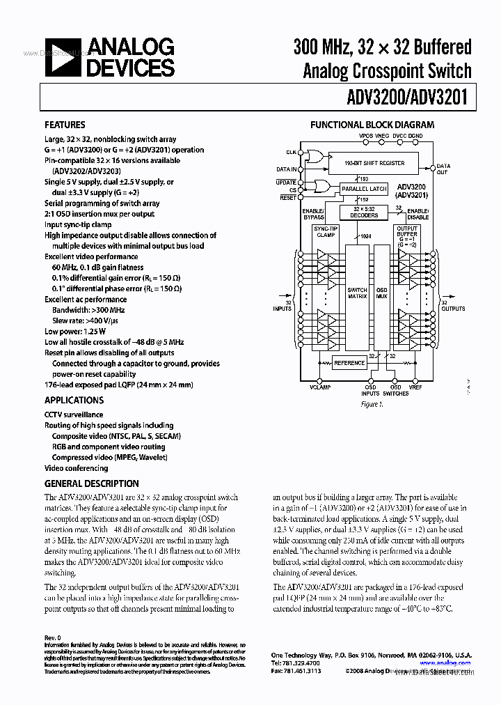 ADV3200_166285.PDF Datasheet