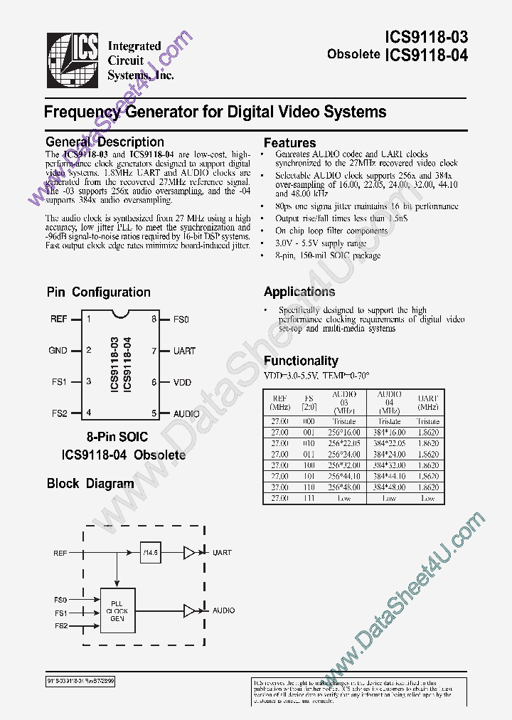 ICS9118-03_168832.PDF Datasheet
