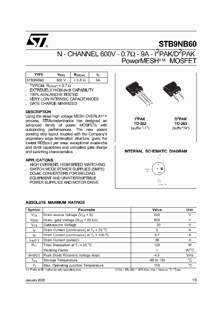 STB9NB60_190033.PDF Datasheet
