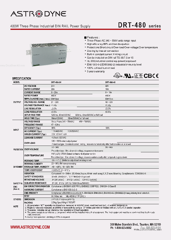 DRT-480_172032.PDF Datasheet