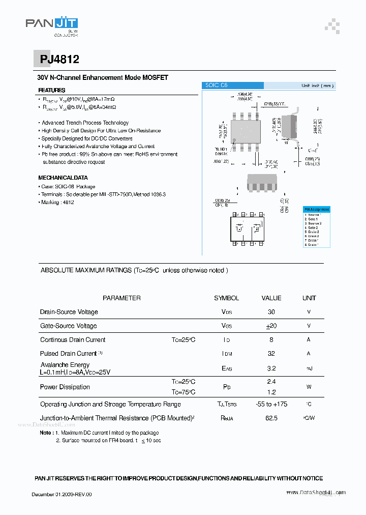 PJ4812_177176.PDF Datasheet
