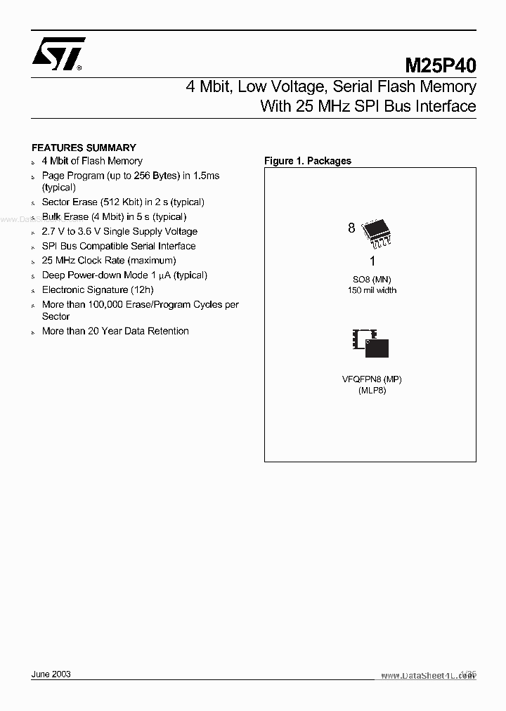25P40_177347.PDF Datasheet