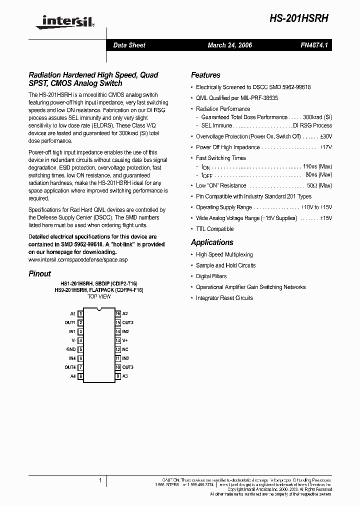 HS1-201HSRHPROTO_200476.PDF Datasheet