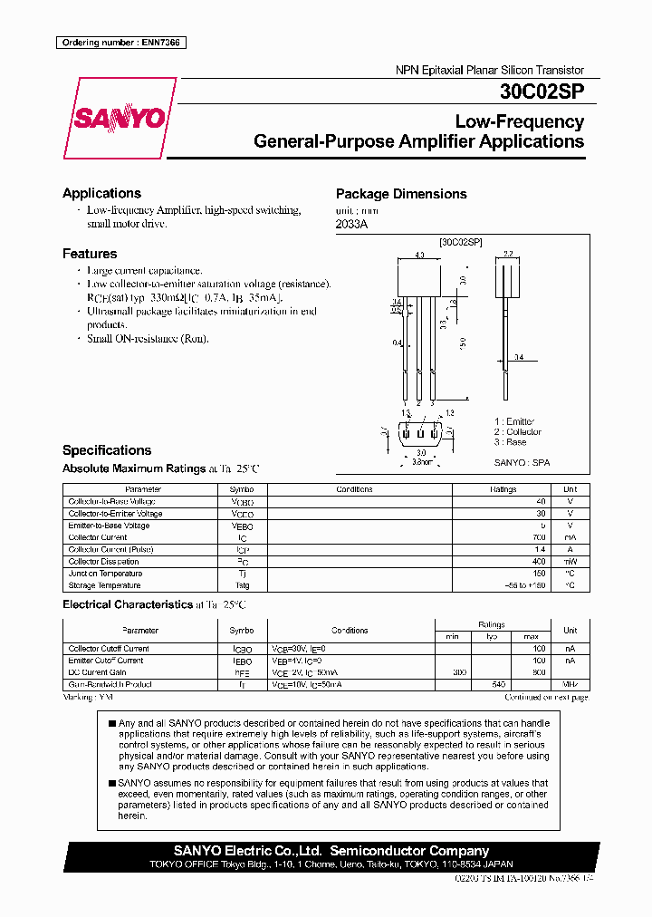30C02SP_205773.PDF Datasheet