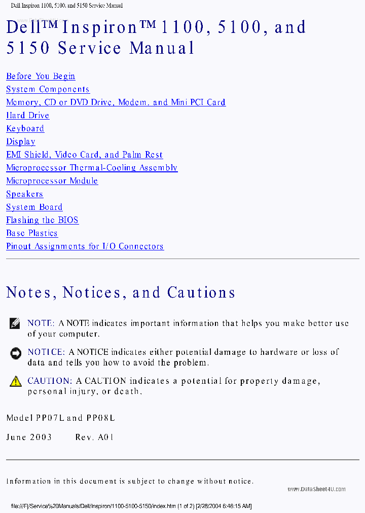 DELL1100_178771.PDF Datasheet