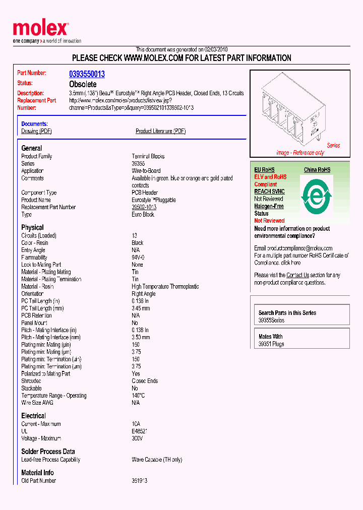 39355-0013_223510.PDF Datasheet
