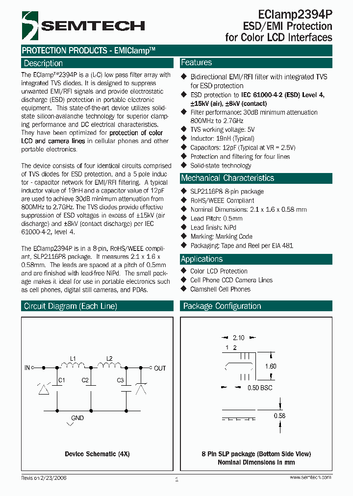 ECLAMP2394PTCT_224505.PDF Datasheet