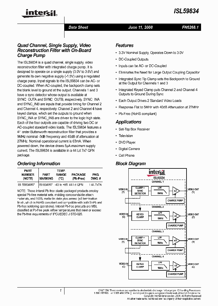 ISL59834_231462.PDF Datasheet