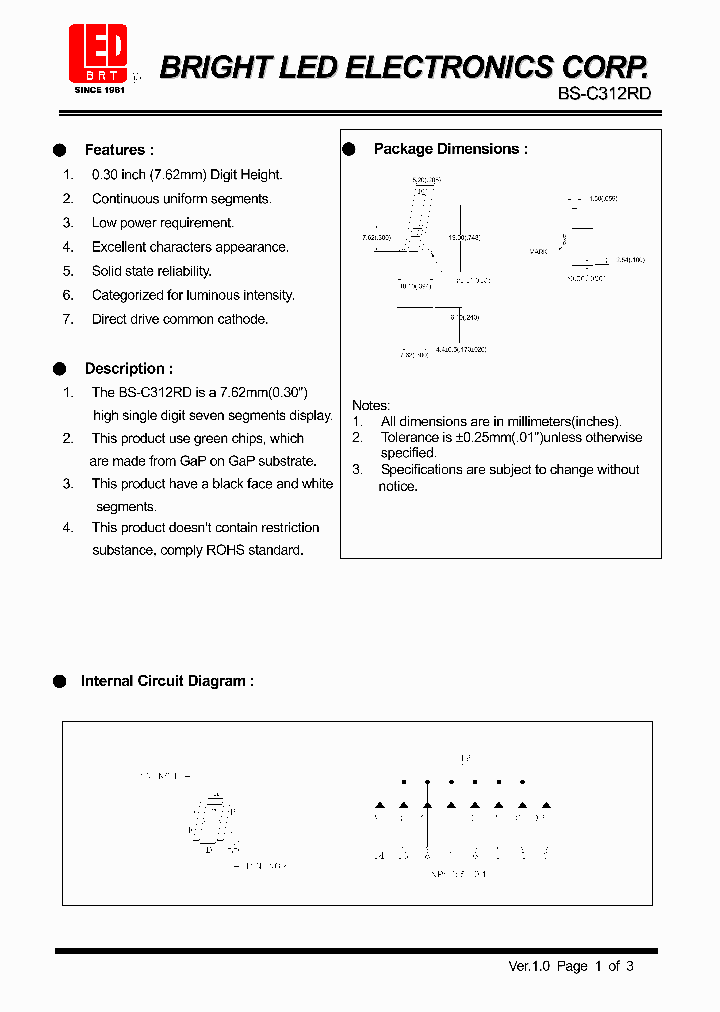 BS-C312RD_246805.PDF Datasheet