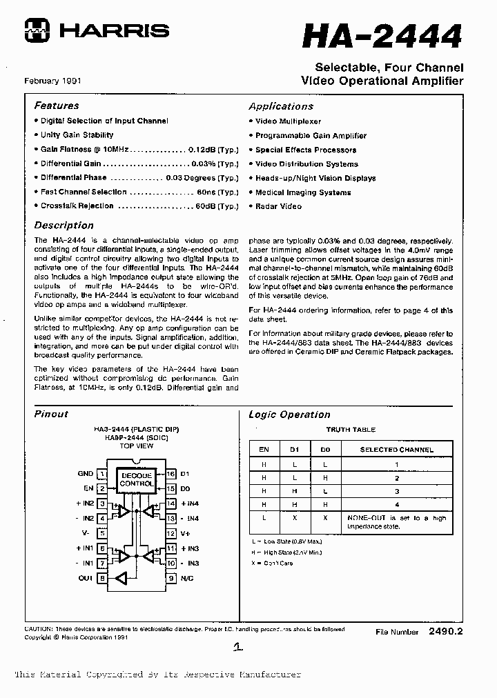 HA3-2444_263126.PDF Datasheet