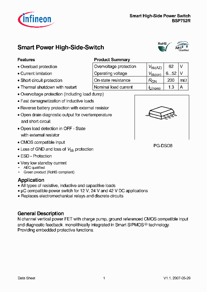 BSP752R_270475.PDF Datasheet